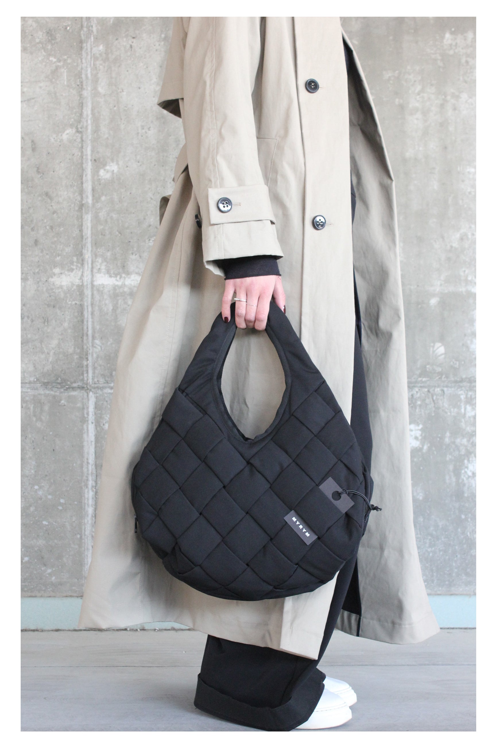 BORSA INTRECCIATA IMBOTTITA M